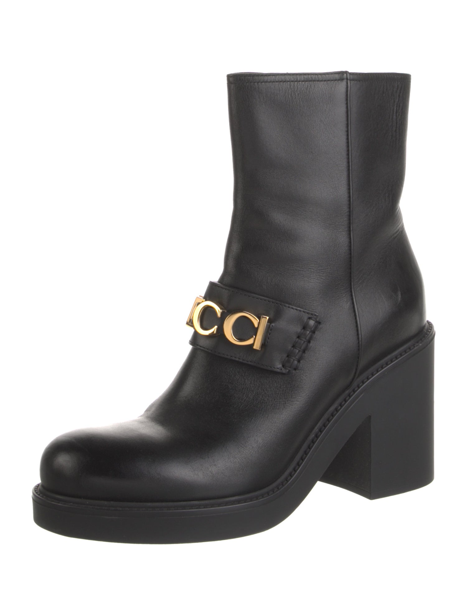 Gucci Leather Boots