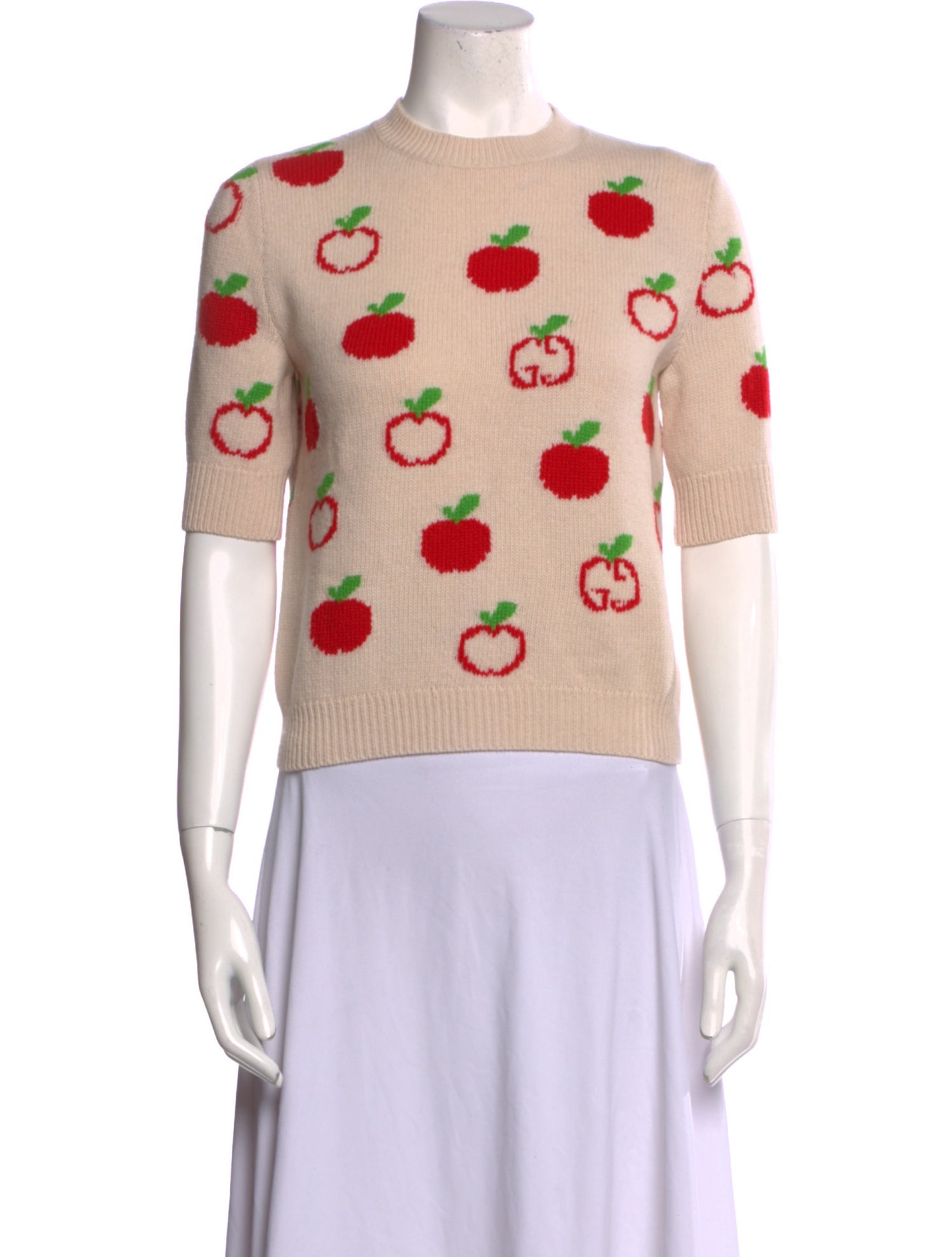 Gucci Wool Printed Sweatshirt