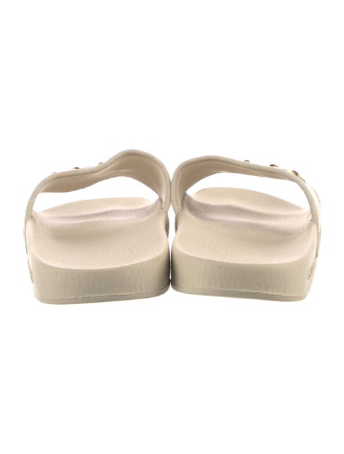 Gucci Horsebit Accent Leather Slides