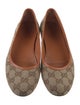 Gucci GG Canvas Canvas Ballet Flats