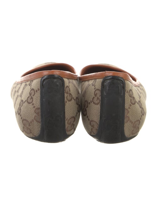 Gucci GG Canvas Canvas Ballet Flats