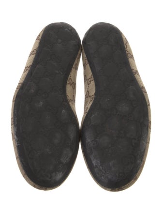 Gucci GG Canvas Canvas Ballet Flats