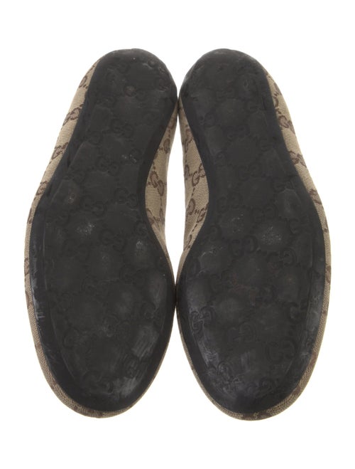Gucci GG Canvas Canvas Ballet Flats