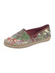 Gucci GG Supreme Whipstitch Trim Espadrilles