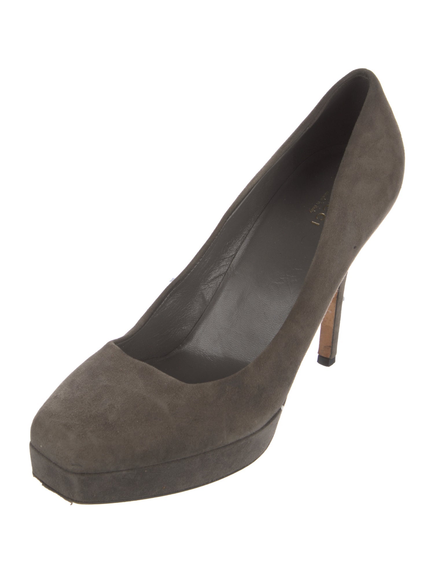 Gucci Suede Pumps