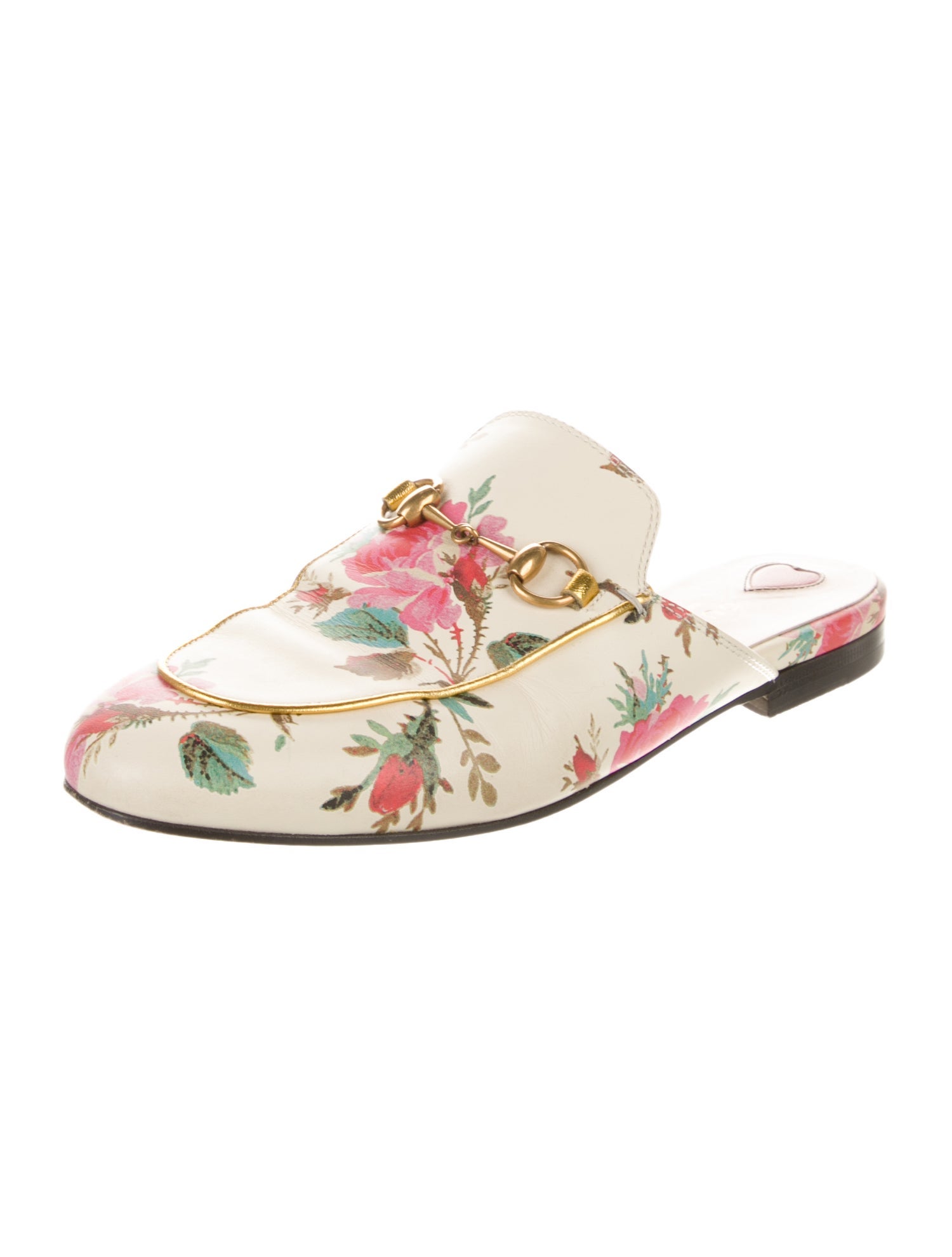 Gucci Horsebit Accent Leather Mules