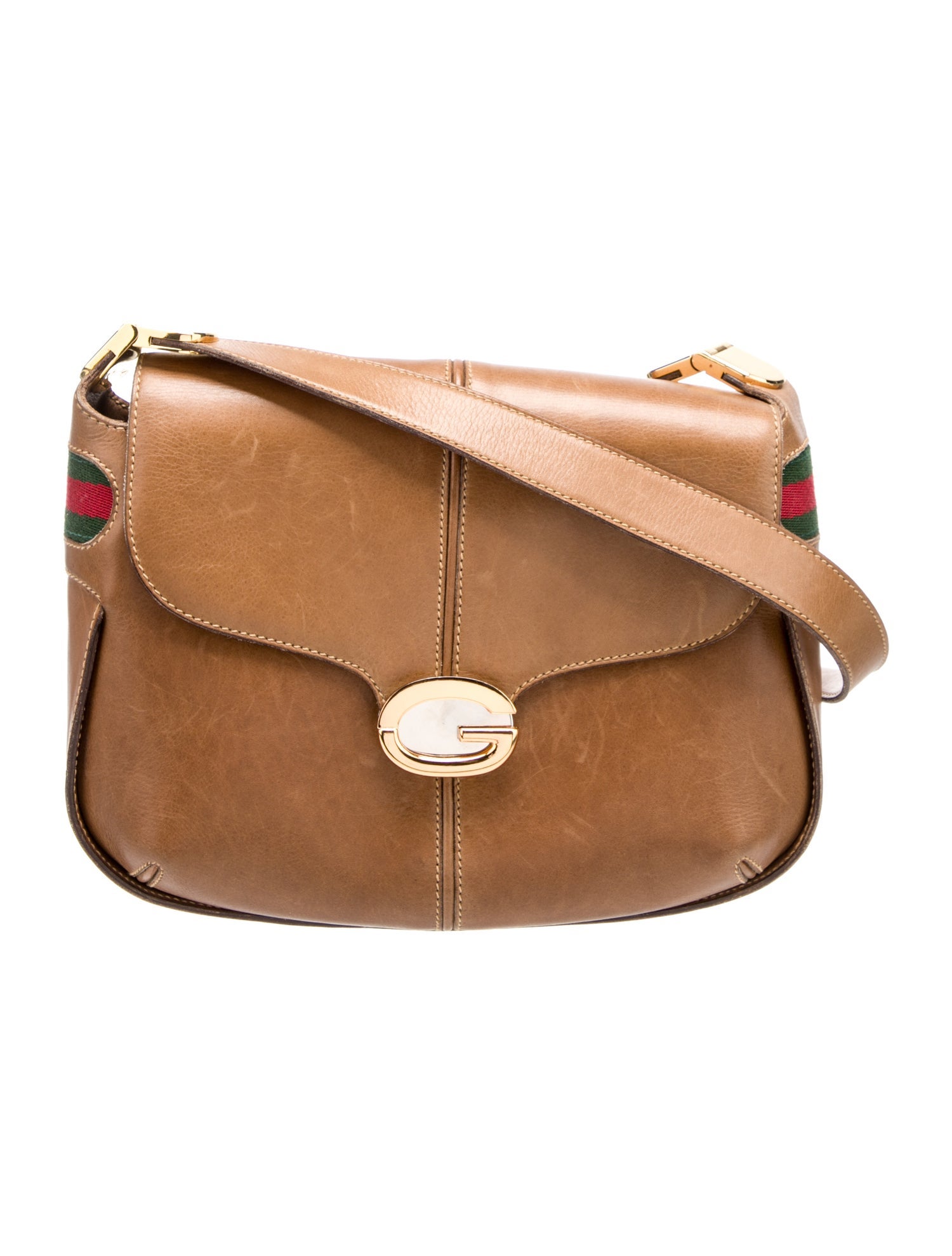 Gucci Web Shoulder Bag Vintage