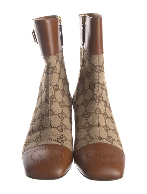 Gucci GG Canvas Canvas Boots