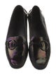 Gucci Web Accent Patent Leather Loafers