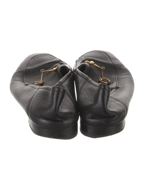 Gucci Horsebit Accent Leather Loafers