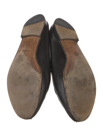 Gucci Horsebit Accent Leather Loafers