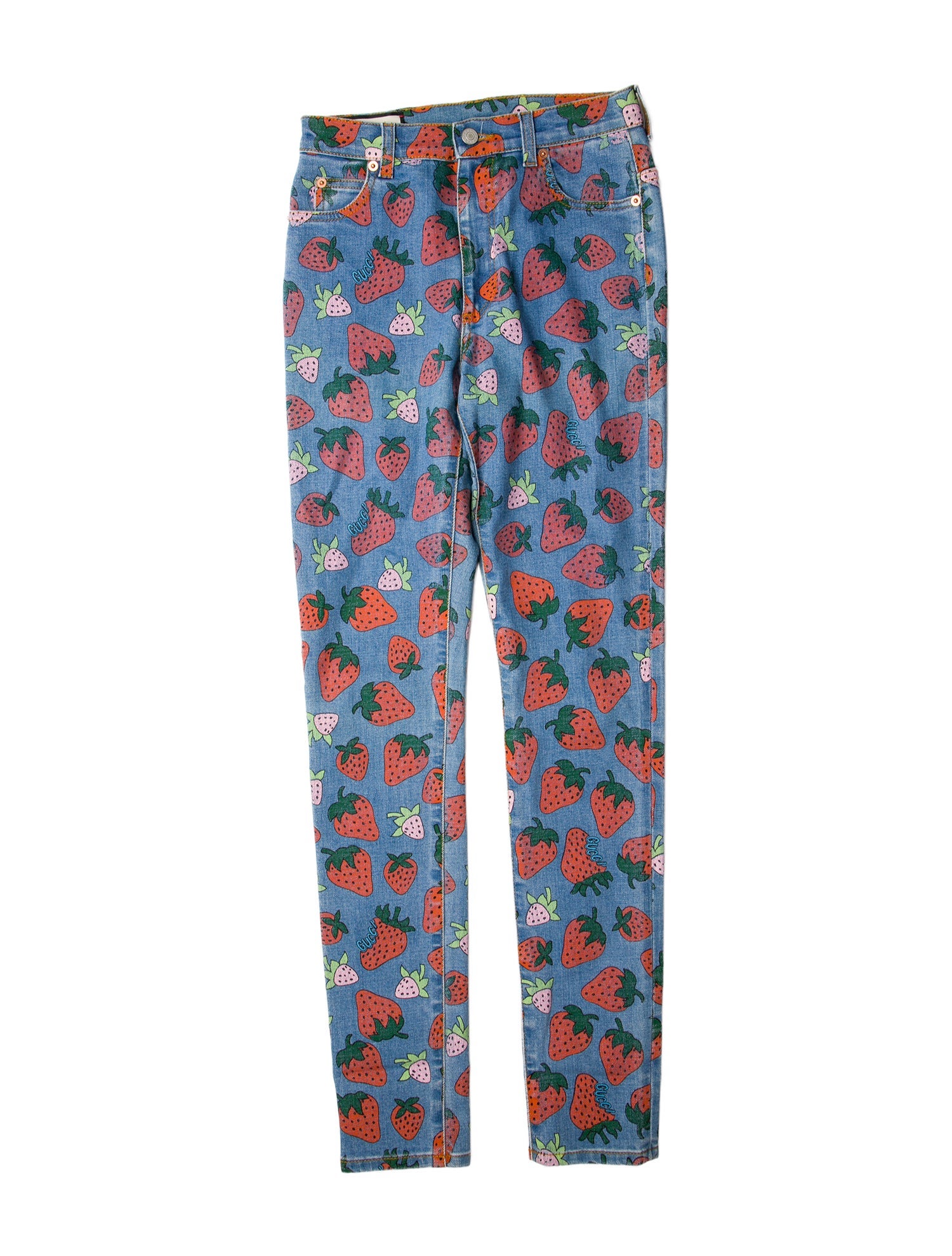 Gucci Mid-Rise Skinny Leg Jeans