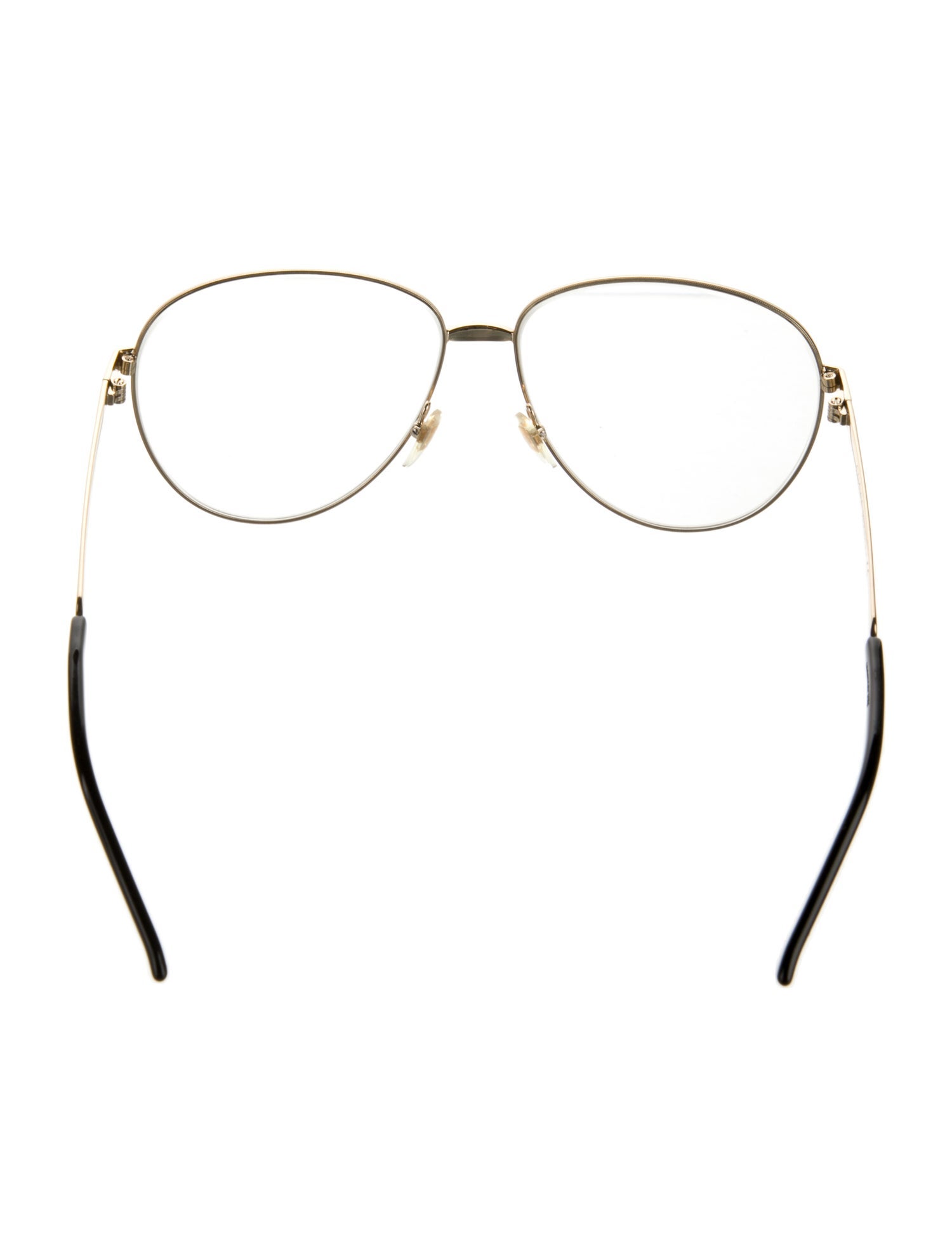 Gucci Web Accent Aviator Eyeglasses