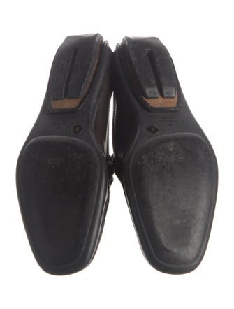 Gucci Horsebit Accent Leather Loafers