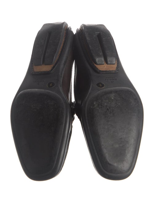 Gucci Horsebit Accent Leather Loafers