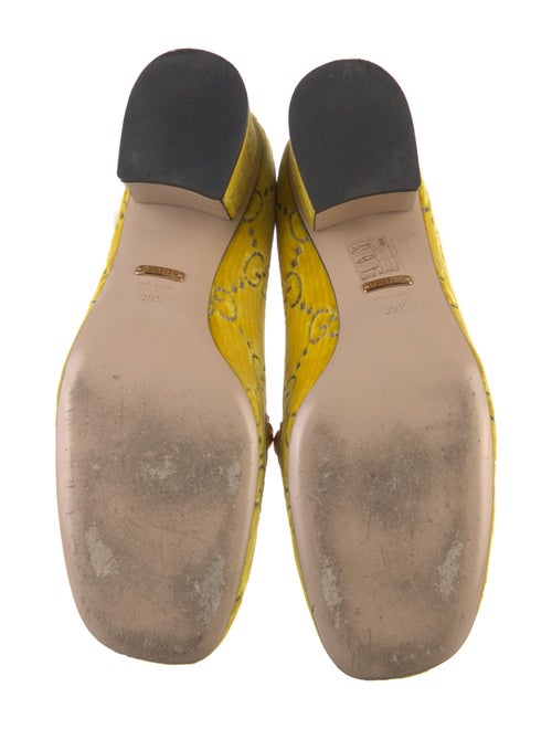 Gucci Chain-Link Accent Velvet Pumps