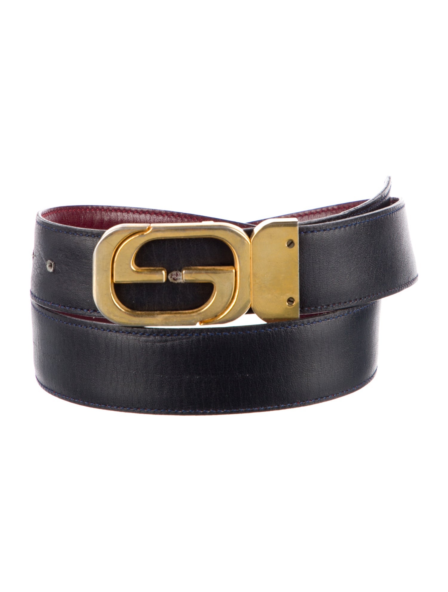 Gucci Vintage Interlocking G Logo Belt