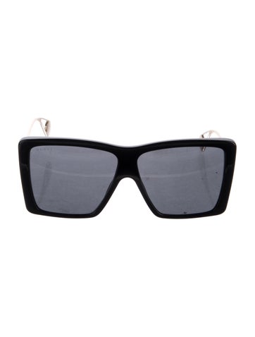 Gucci Sunglasses Interlocking G Logo Square