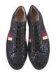 Gucci Sylvie Web Accent Glitter Sneakers
