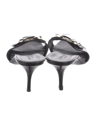 Gucci Patent Leather Slides