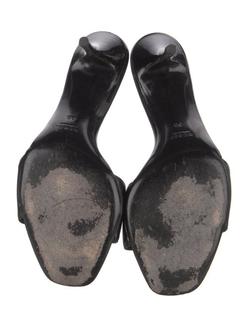 Gucci Patent Leather Slides