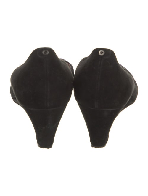 Gucci Interlocking G Logo Suede Pumps