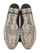 Gucci Leather Bow Accents Ballet Flats