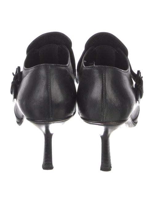 Gucci Leather Lace-Up Boots