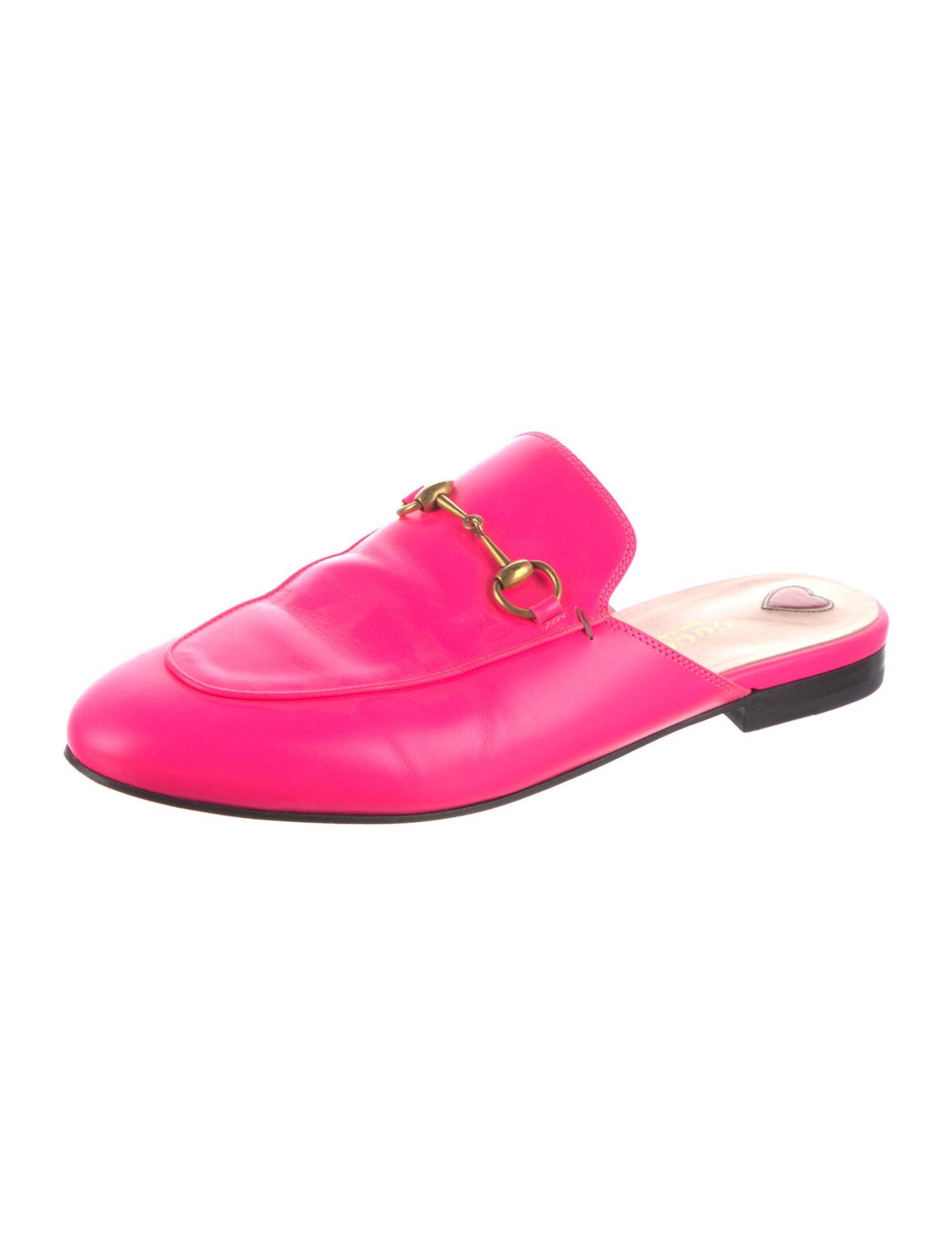 Gucci Pricnetown Horsebit Accent Mules