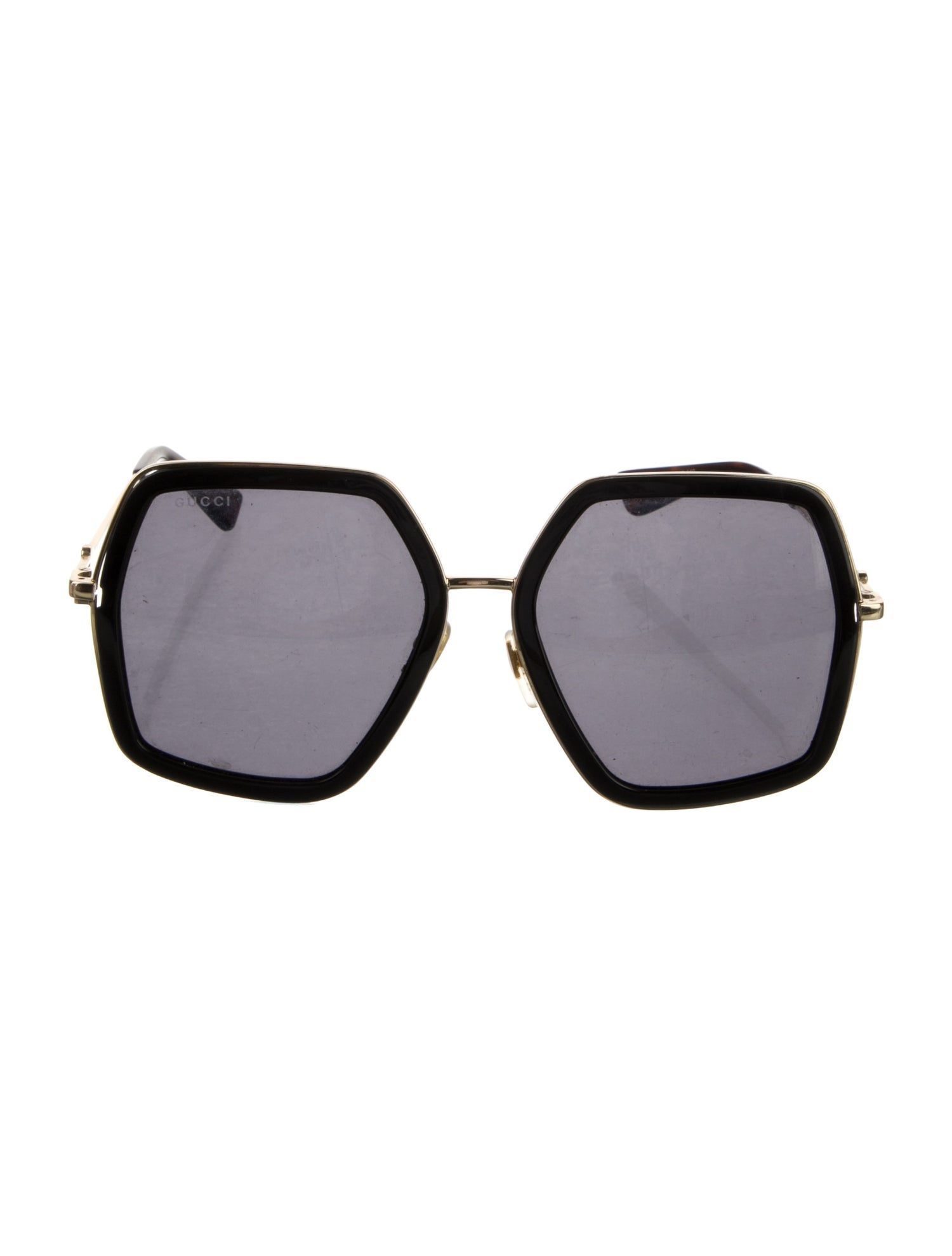 Gucci Interlocking G Logo Square Sunglasses