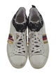 Gucci Sylvie Web Accent Leather Sneakers