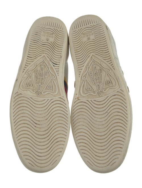 Gucci Sylvie Web Accent Leather Sneakers