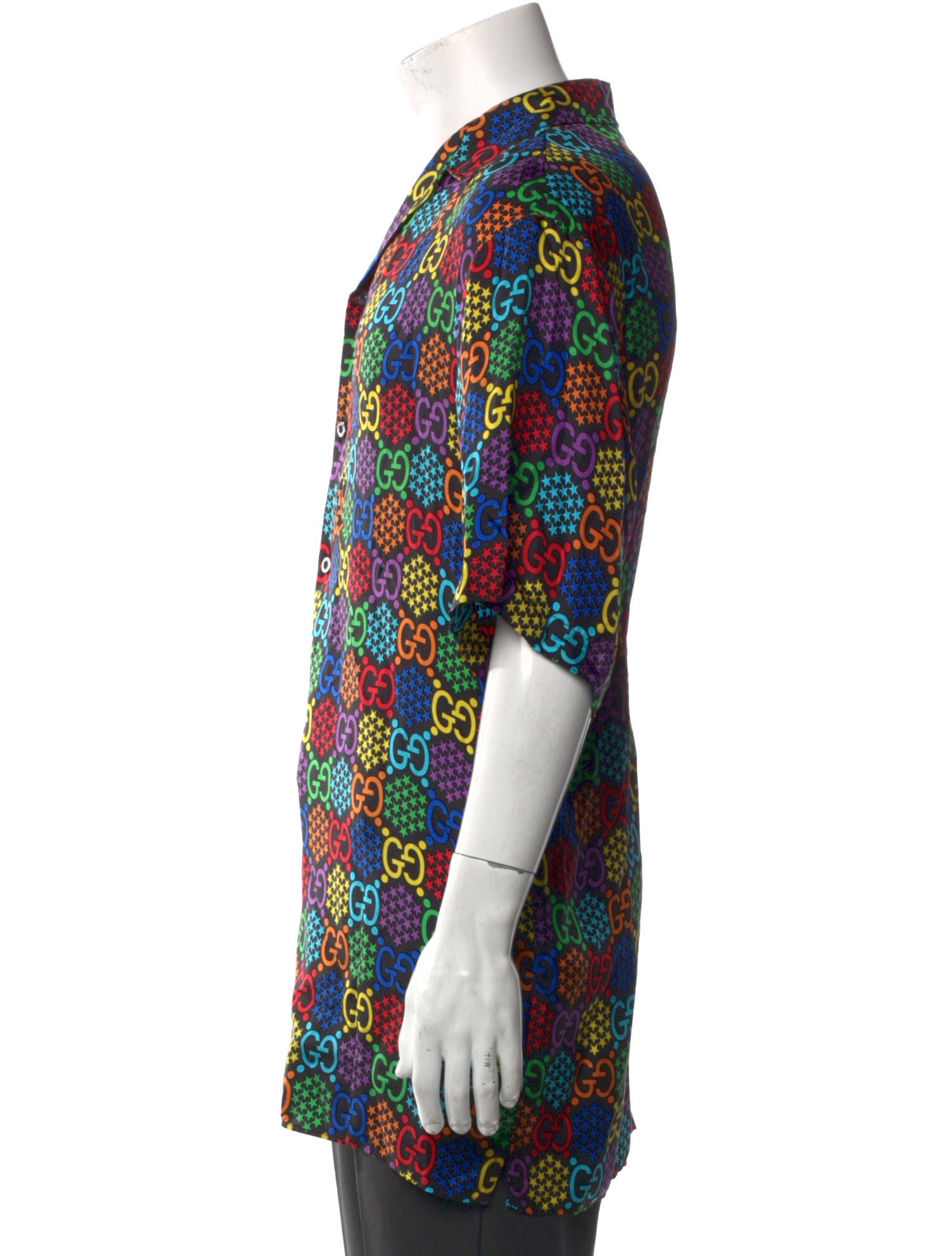 Gucci 2021 GG Psychedelic Shirt w/ Tags