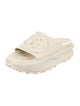 Gucci Interlocking G Logo Rubber Slides