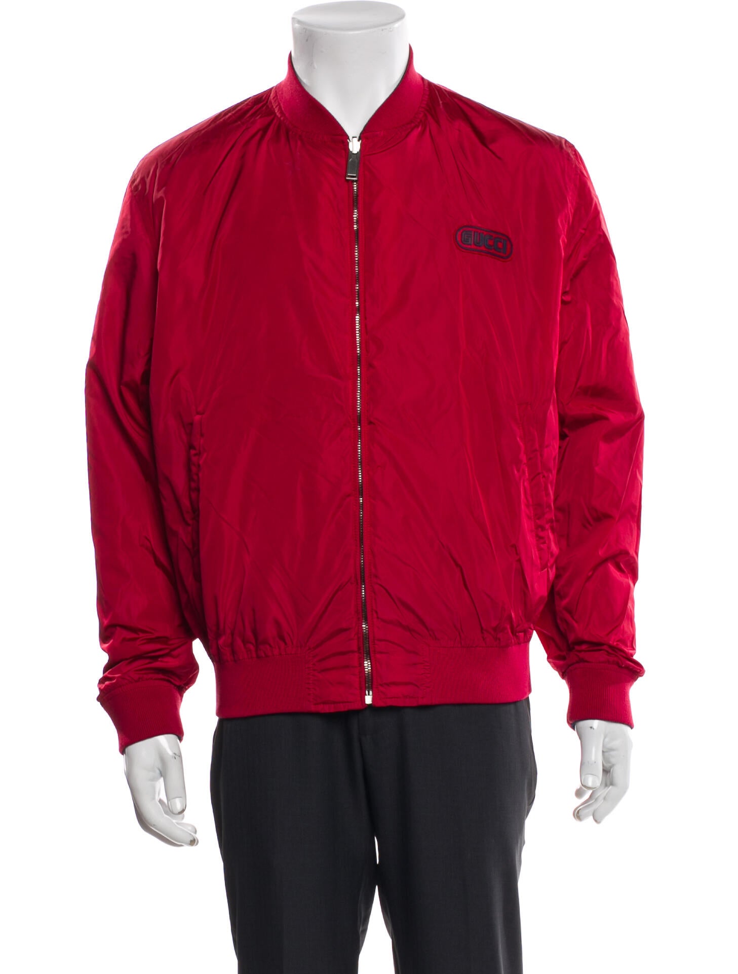 Gucci Reversible GG Logo Bomber Jacket