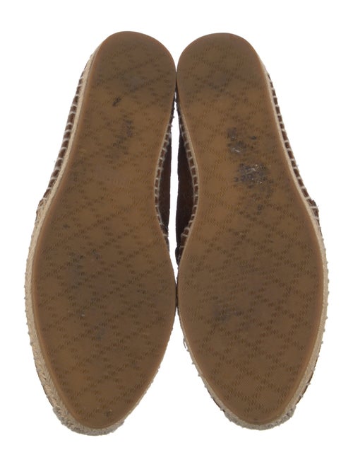 Gucci Microguccissima Pattern Suede Espadrilles