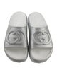 Gucci Sukey Logo Rubber Slides