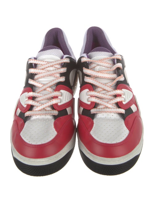 Gucci Interlocking G Logo Leather Sneakers