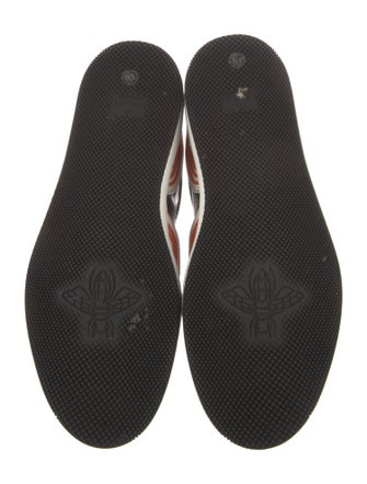 Gucci Interlocking G Logo Leather Sneakers