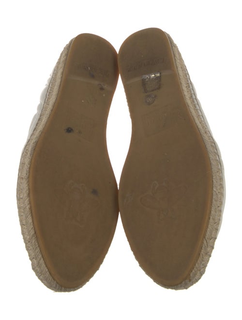 Gucci Double G Logo Leather Espadrilles