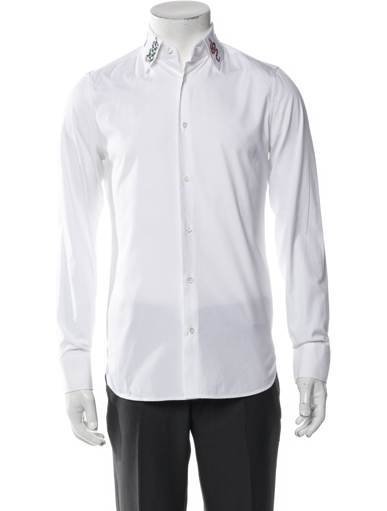 Gucci 2018 Kingsnake Dress Shirt