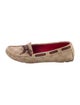 Gucci GG Canvas Canvas Moccasins
