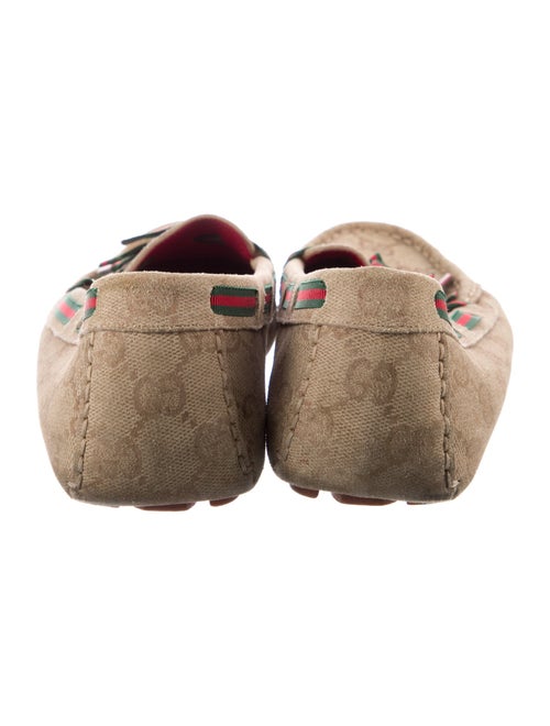 Gucci GG Canvas Canvas Moccasins