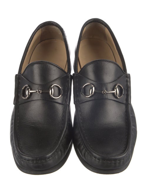 Gucci Horsebit Accent Leather Mules