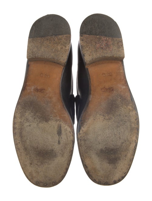 Gucci Horsebit Accent Leather Mules