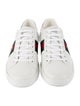 Gucci Web Accent Leather Sneakers