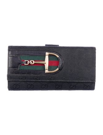Gucci Vintage GG Canvas Wallet