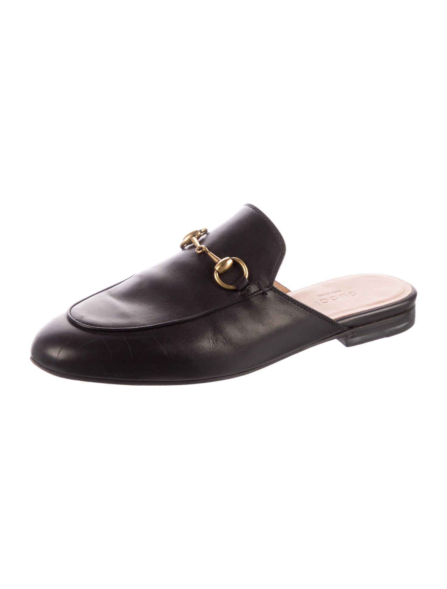 Gucci Gucci Princetown Slipper Horsebit Accent Mules