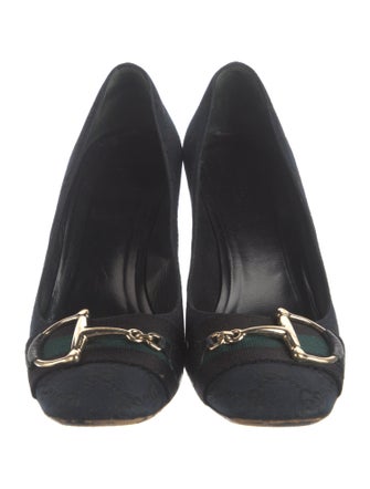 Gucci GG Canvas Canvas Pumps