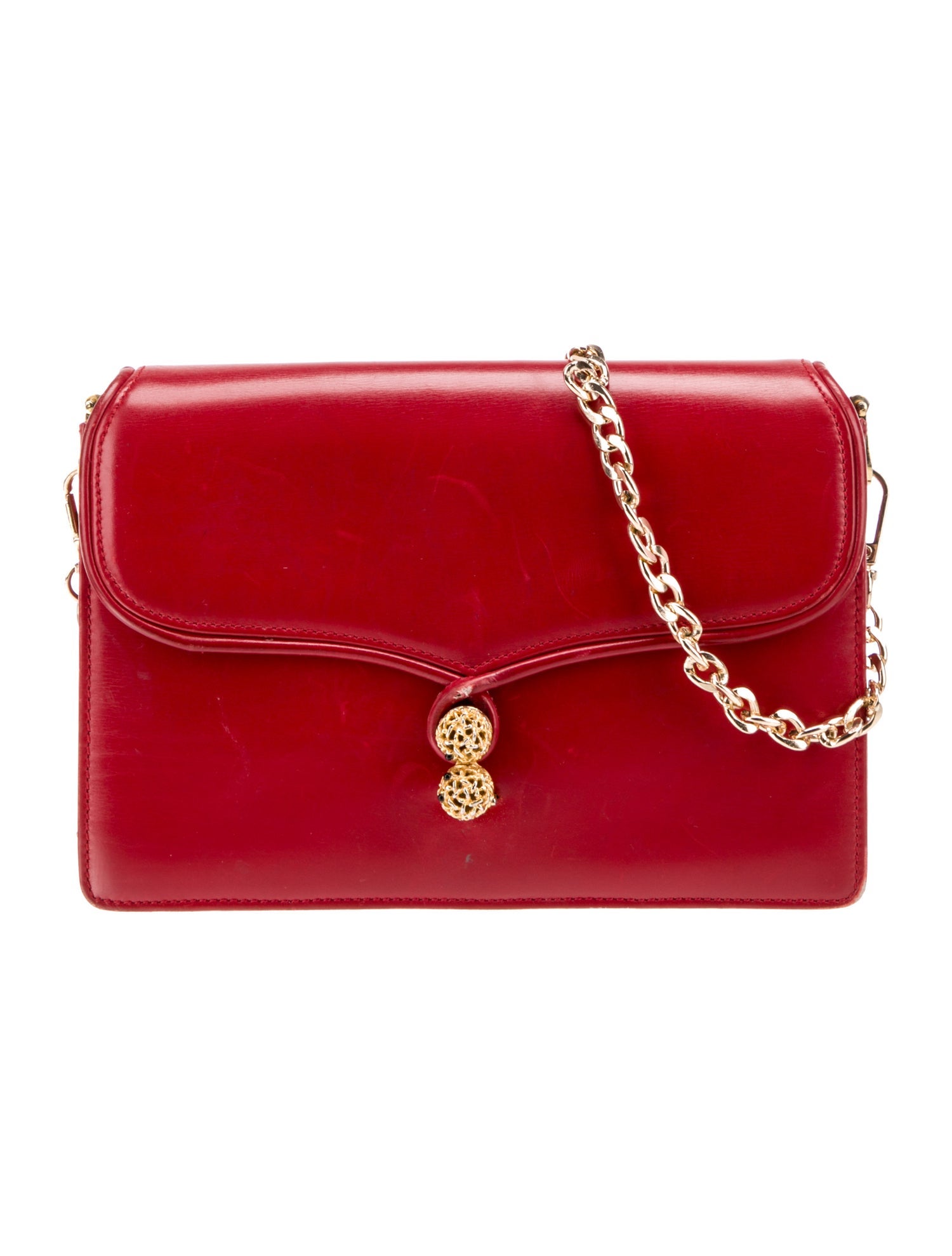 Gucci Leather Crossbody Bag Vintage